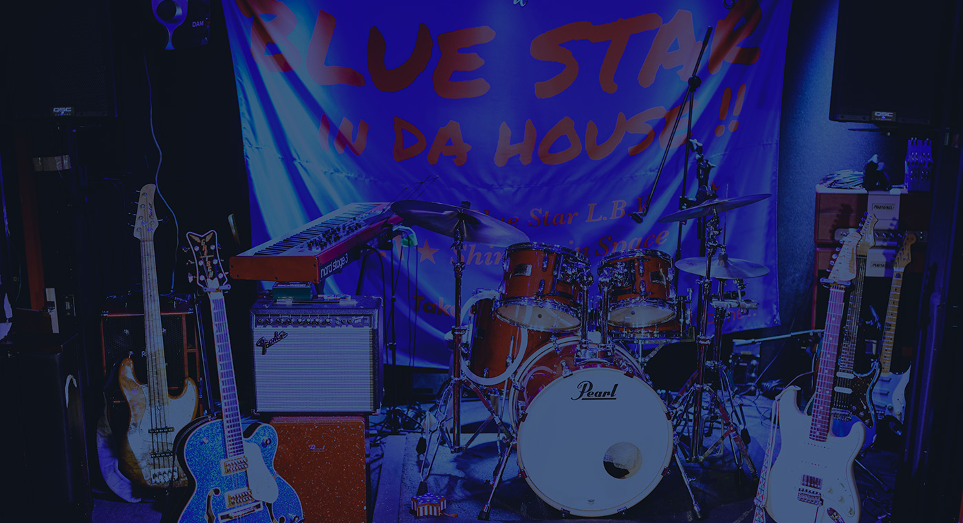 星の音BLUESTAR in da house!!